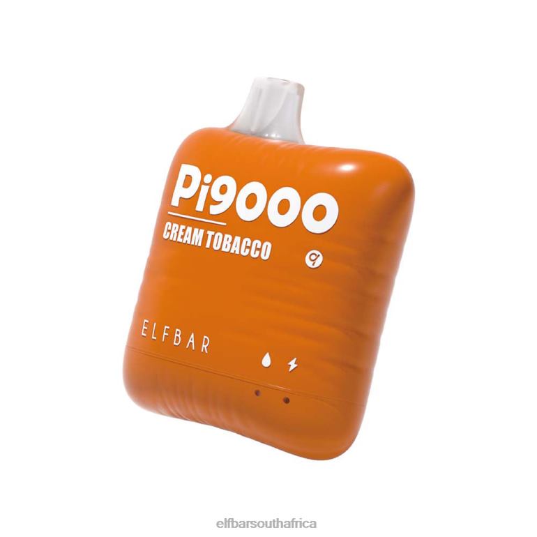 B8D2Z105 ELFBAR Pi9000 Disposable Vape 9000 Puffs Cream Tobacco
