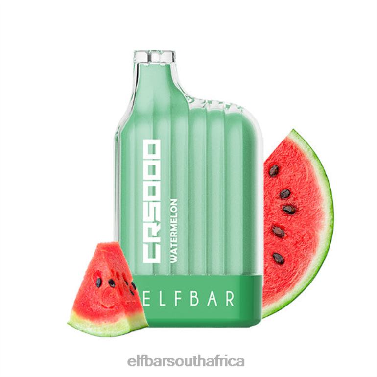 B8D2Z27 ELFBAR CR5000 Disposable Vape 5000 Puffs Watermelon