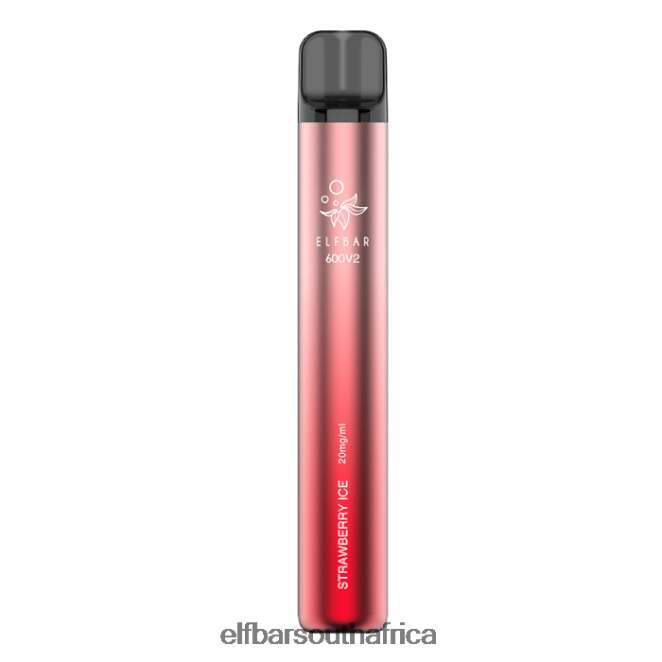 ELFBAR 600V2 Disposable Vape - 20mg 402LXZ14 Strawberry Ice