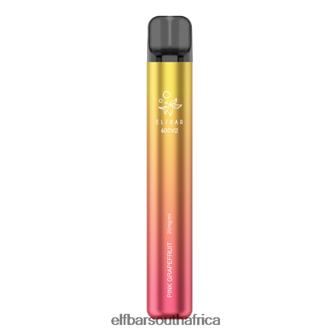 ELFBAR 600V2 Disposable Vape - 20mg 402LXZ19 Pink Grapefruit