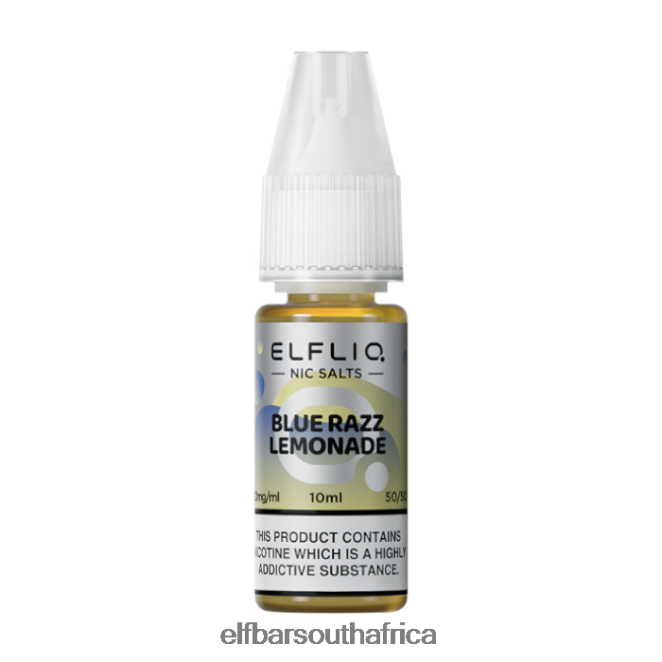 ELFBAR ELFLIQ Blue Razz Lemonade Nic Salts - 10ml-10 mg/ml 402LXZ217
