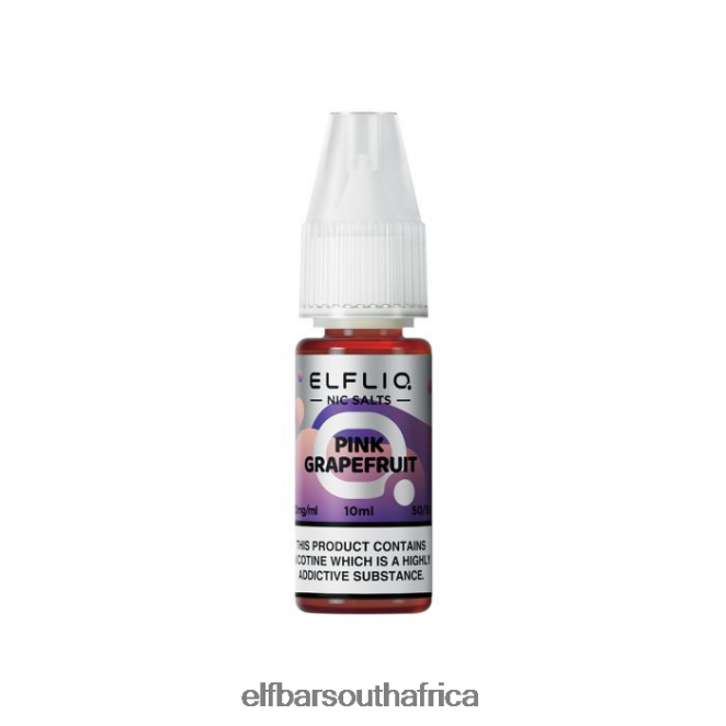 ELFBAR ELFLIQ Pink Grapefruit Nic Salts - 10ml-10 mg/ml 402LXZ202