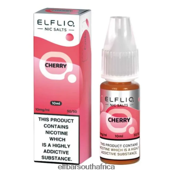 ELFBAR ElfLiq Nic Salts - Cherry - 10ml-20 mg/ml 402LXZ200
