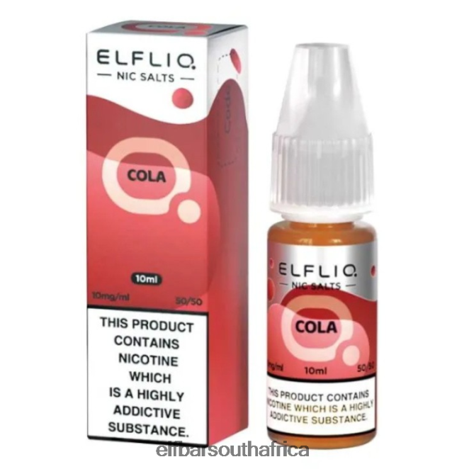 ELFBAR ElfLiq Nic Salts - Cola - 10ml-10 mg/ml 402LXZ194