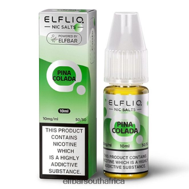 ELFBAR ElfLiq Nic Salts - Pina Colada - 10ml-10 mg/ml 402LXZ175