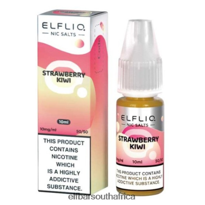 ELFBAR ElfLiq Nic Salts - Strawberry Kiwi - 10ml-10 mg/ml 402LXZ180
