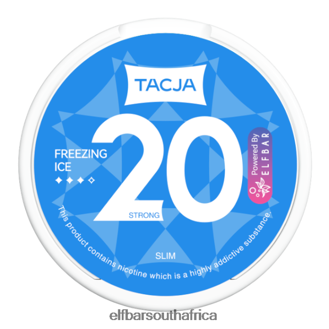 ELFBAR TACJA Nicotine Pouch - Freezing Ice - 1PK-12mg/g 402LXZ228