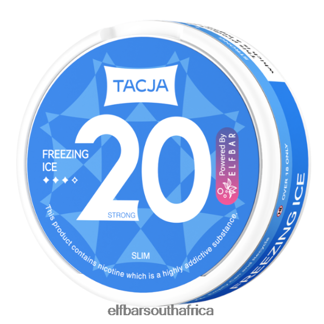 ELFBAR TACJA Nicotine Pouch - Freezing Ice - 1PK-18mg/g 402LXZ229