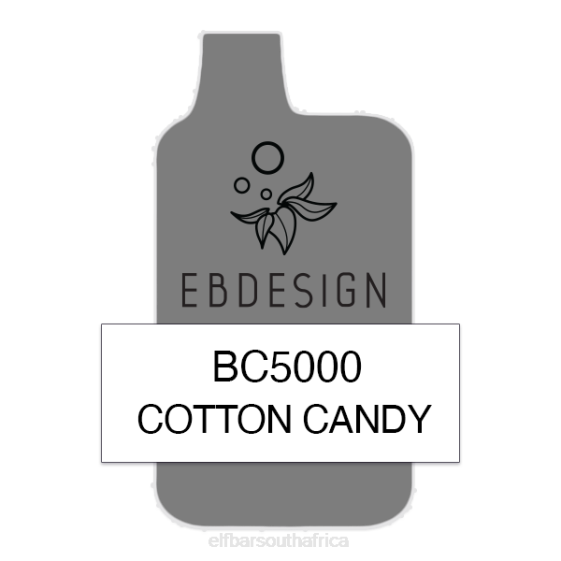 66HJ58 ELFBAR Cotton Candy 5000 Consumer - Single