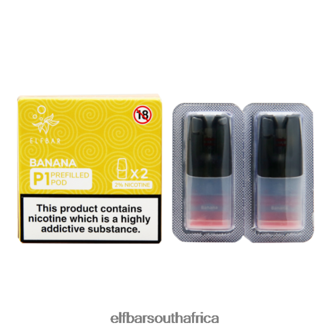 ELFBAR Mate 500 P1 Pre-Filled Pods - 20mg (2 Pack) Pineapple Ice 402LXZ151